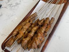钢钎羊肉串-馬香远蘭州牛肉面(武汉群星城首店)