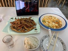 干煸鱿鱼-庆山饭店·海鲜饺子家常菜(北戴河黑石路店)