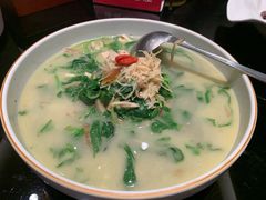 贝丝花菇上汤苋菜-阿庄新豫菜(通泰路店)