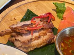 炭烧猪颈肉-mango tree芒果树泰国餐厅(青岛万象城店)