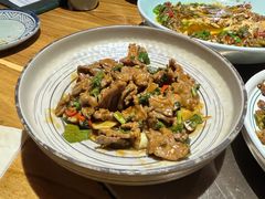 薄荷牛肉-云海肴云南菜·蒸汽石锅鱼(北京良乡华冠店)