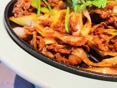 炙子羊肉-柿合缘新京菜(国金中心商场店)