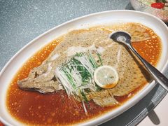 古法清蒸多宝鱼-万龙洲海鲜(南新仓店)