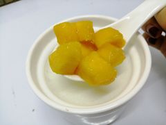 芒果双皮奶-六姑龟苓膏糖水卤水店