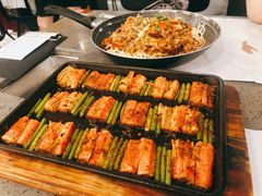 烤蟹柳蒜苗-一棠龙虾•王牌虾球(楚河汉街店)