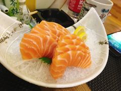 挪威三文鱼刺生-青空日料烧肉烧鸟店(后湖兴业路店)