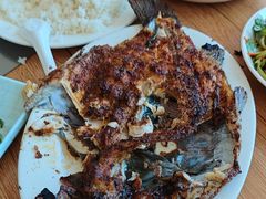 -北京龙庆四季香农家饭庄·灶台鱼·碳烤虹鳟鱼(龙庆峡店)