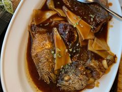 温式黄鱼烧年糕-柒园·三十年创意杭帮菜(龙湖滨江天街店)