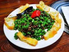 榄菜肉碎四季豆-渔米粥(罗湖店)