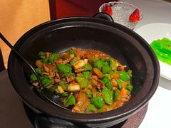 擂辣椒五花肉炒蹄筋-莉莉海堂HAITANG·烤鸭(国贸商城店)
