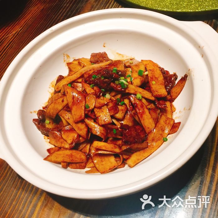 老村长私募菜(青年路店)杏鲍菇炒牛肉图片 - 第8张