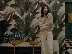 蕉叶背景墙-So Acai(天河店)