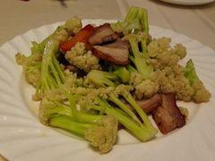 台山菜花炒烧肉-广东胜利宾馆西关粤中餐厅