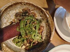 皮蛋青椒擂茄子-费大厨辣椒炒肉(万家丽一店)