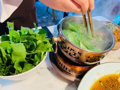 水煮鸡毛菜-初蓉丨遇见新川菜(亲贤街荣耀店)