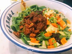 臊子干拌有机菠菜面-贺秦生陕面王(富力城店)