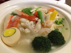 煮的海鲜乌东面-七海旋律西餐厅(金沙湾店)