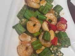 秋葵虾仁-那拉提之疆·新疆菜(美院店)