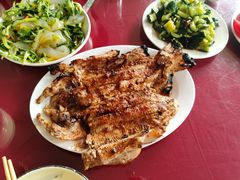 -北京龙庆四季香农家饭庄·灶台鱼·碳烤虹鳟鱼(龙庆峡店)