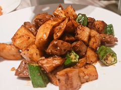 珍菌牛肉粒-汤城小厨•粤菜•靓汤(西直门凯德MALL店)