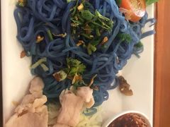 -蝶豆花蓝面条