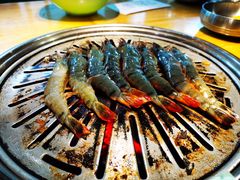 烤虾-老炉家木炭烤肉(长江国际店)