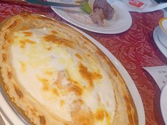 烤奶汁三文鱼-小白桦西餐厅