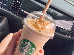 焦糖咖啡星冰乐-星巴克(夏日百货店)