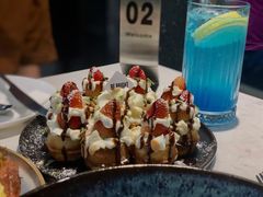 草莓忌廉华夫饼-BE BRIGHT KITCHEN(正佳广场店)