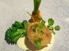 霞多丽奶油香煎深海贝柱-庐灶江南·江南菜·四合院Bistro(东直门雍和宫·原华侨宾馆店)