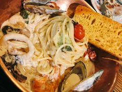 海鲜奶油意面-I HOLIC艾豪丽披萨(KKone店)