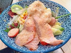 火焰三文鱼沙拉-沼津港精致料理·寿喜烧·烧鸟(漕河泾印象城店)