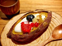 烤红薯配坚果酸乳-天水蔬食料理(树德之光店)