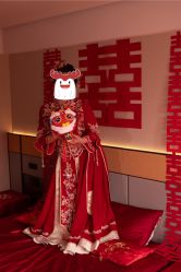 -桃子造型婚纱礼服(凤起广场店)