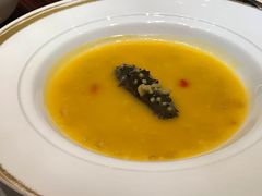养生黄米煮辽参-万丽轩·粤菜(王府井金茂万丽酒店)