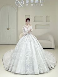 点击看大图 -曼青婚纱礼服馆