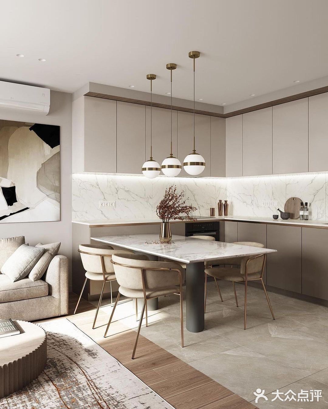 以其中感受绚烂高雅的空间气质