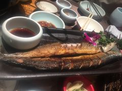 烧秋刀鱼-黑牛の店·和牛烧肉(大悦城店)