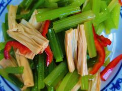 腐竹西芹-清真·鸦儿李记·小馆(后海店)
