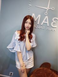 点击看大图 浩森老师作品-3AM HAIR SALON染发烫发接发