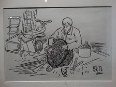 周祺·速写《上海篮子·众芳村王师傅》-徐汇艺术馆