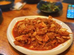 辣炒五花肉-真利味·脊骨火锅·正宗韩国料理(韩乐坊店)