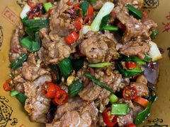 小炒黄牛肉-老师傅餐馆(长沙店)