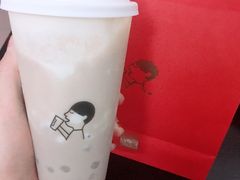 芋泥波波茶2.0-喜茶(深圳东门1234店)
