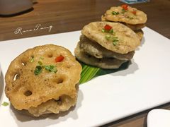 椒盐藕夹-枣子树·素食餐厅(普陀山店)
