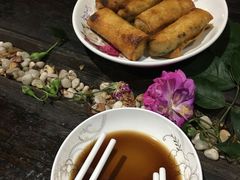 荠菜冬笋菌菇春卷-八珍手工水饺·妈妈的爱(传芳巷店)