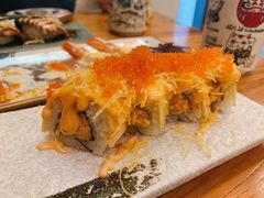 桃太郎头牌蟹黄卷寿司-桃太郎创作料理(大坪店)