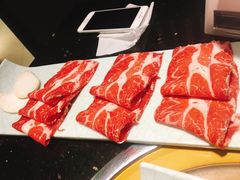 澳洲雪花三角肉-猪啊牛呀羊啊铜盘烤肉(正大广场店)