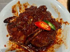 -草家酱蟹炭火烤肉店(珲春南路一店)