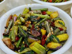 红菜苔炒腊肉-谭姐湘菜馆(浦东大道店)
